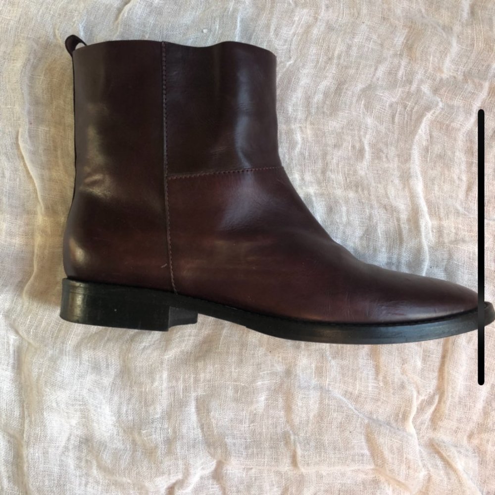 THEYSKENS' THEORY leather booties, originally $495, size 37